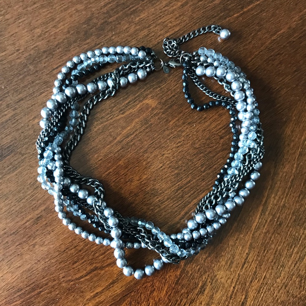 Premier Designs “Main Event” Black Necklace